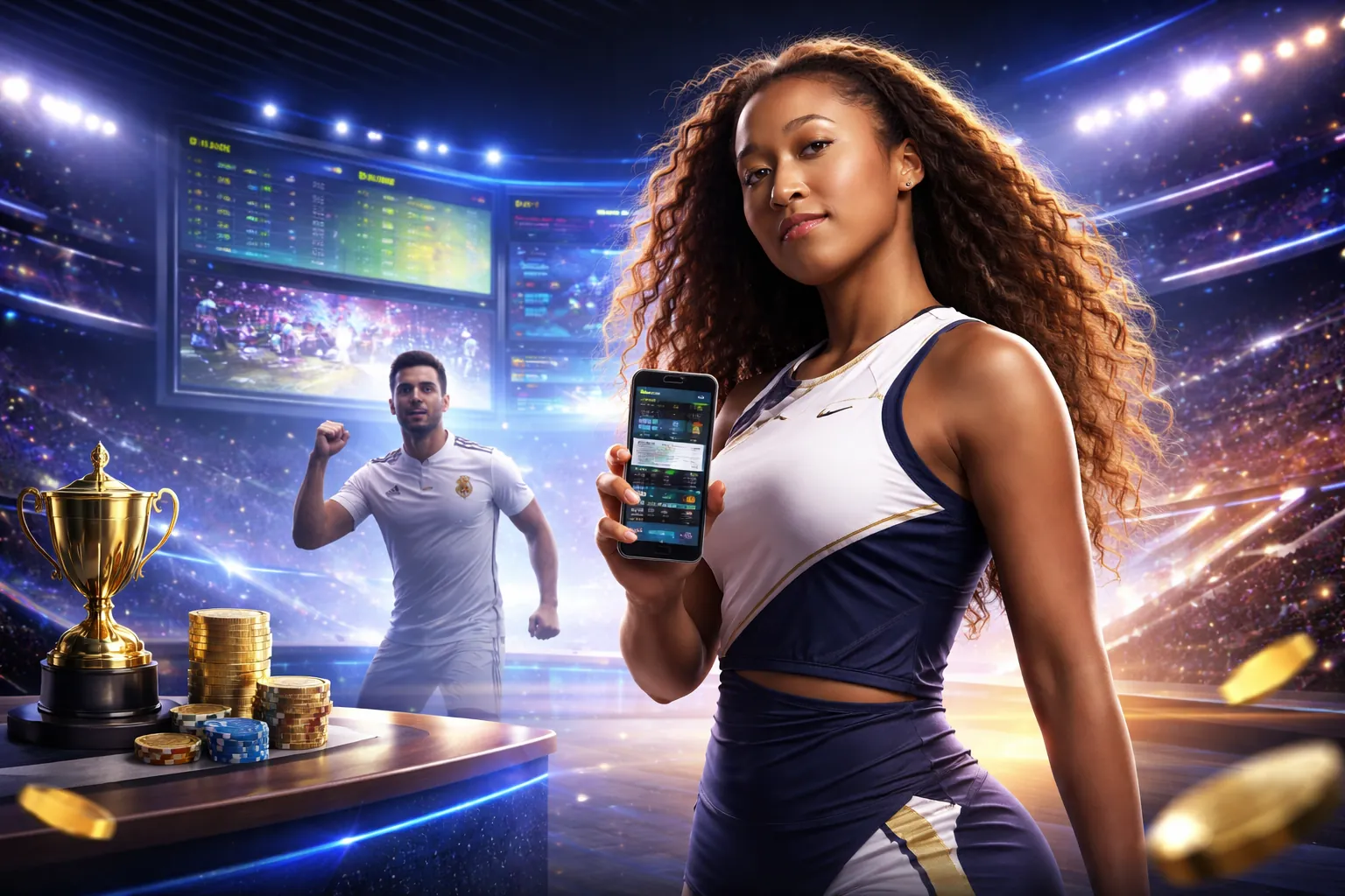Hình ảnh cá cược trực tiếp sôi động tại 123bet