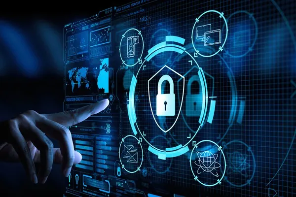 Biểu tượng bảo mật và mã hóa SSL trên nền tảng 123b